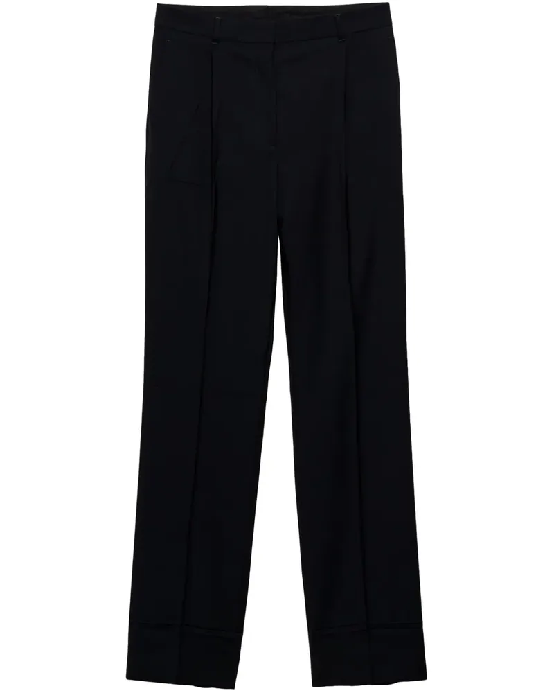 Prada Hose aus Mohairwolle - Blau Blau