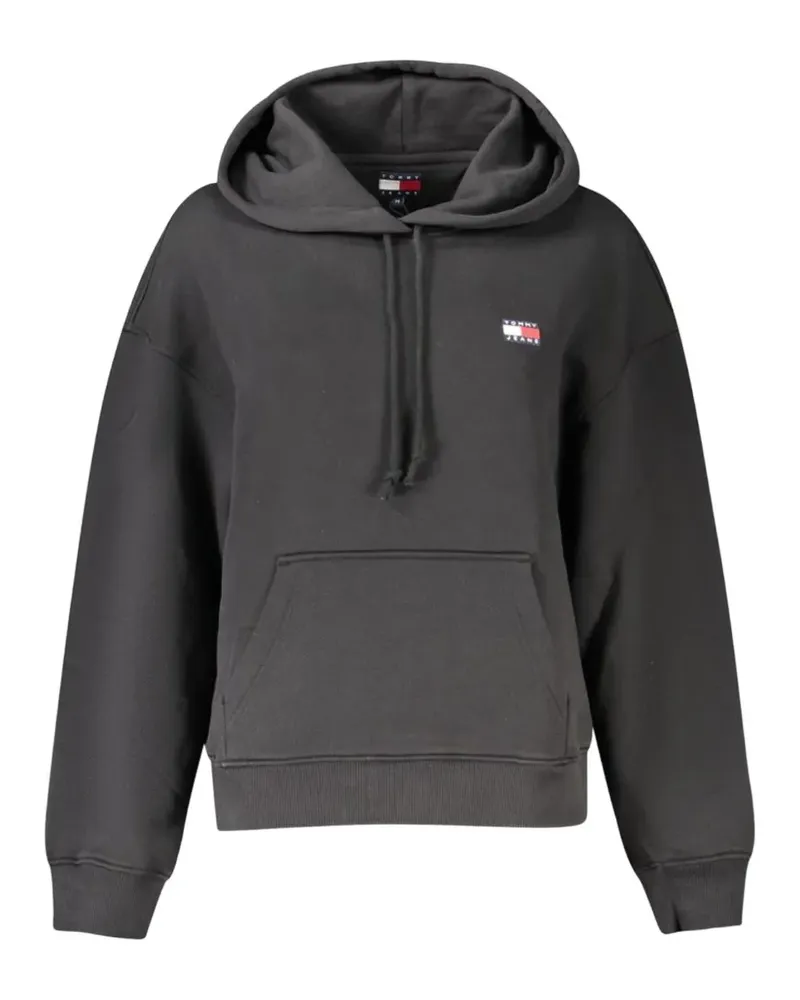 Tommy Hilfiger logo-patch hoodie - Grau Grau