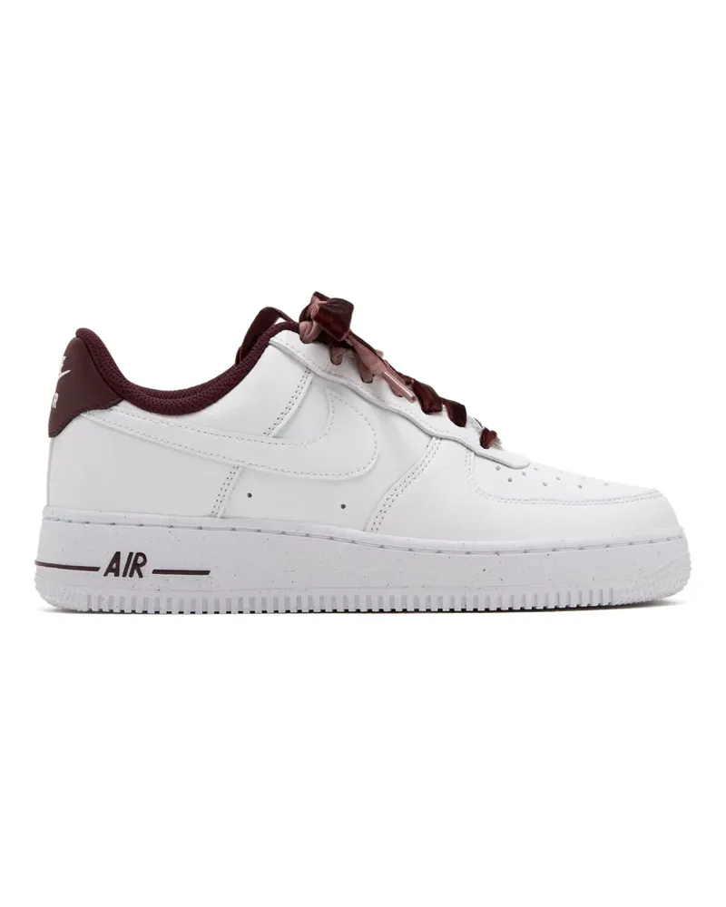 Nike Air Force 1 '07 vintage velvet-laces sneakers - Weiß Weiß