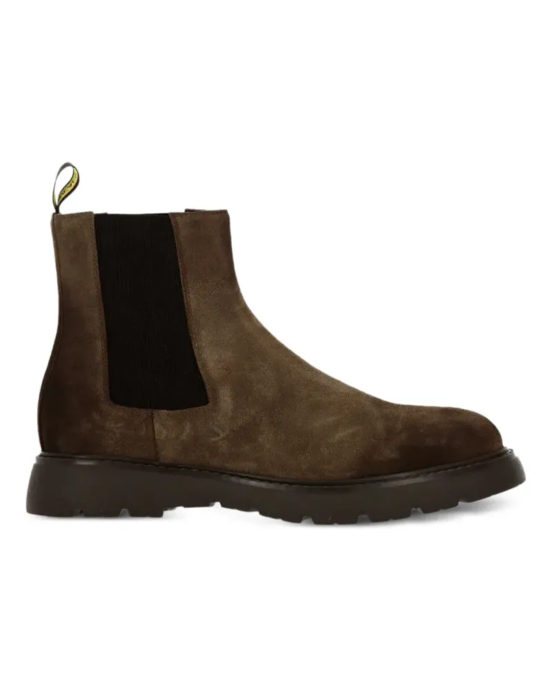 Doucal´s Chelsea-Boots aus Wildleder - Braun Braun