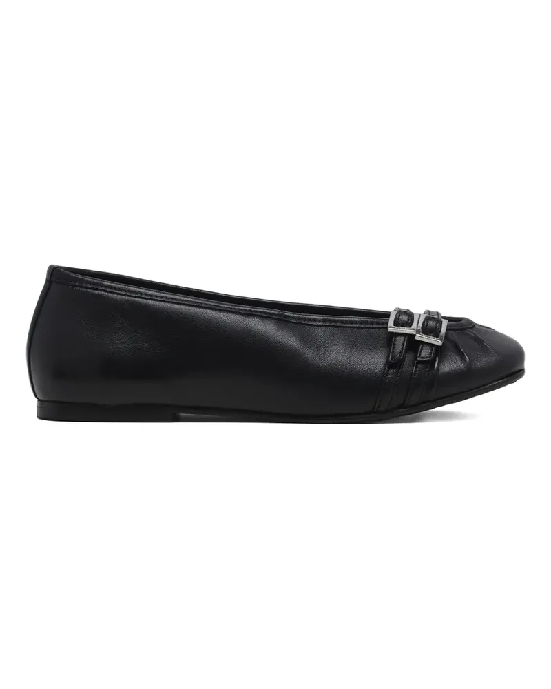 Alohas buckle-detail ballet flats - Schwarz Schwarz