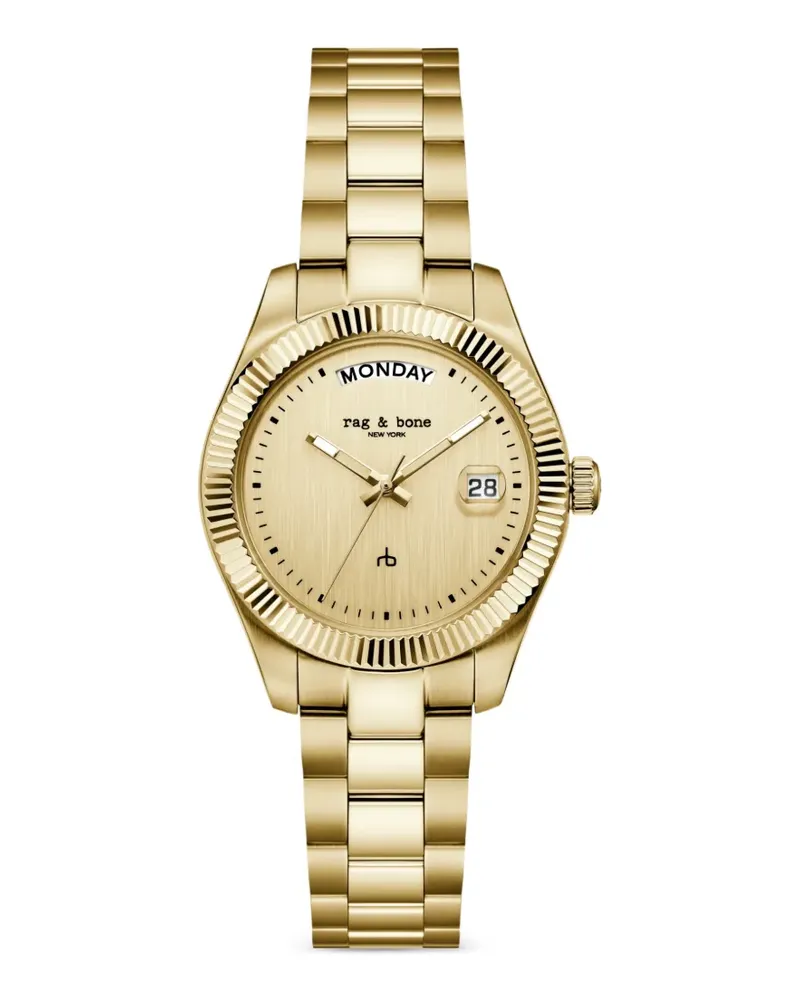 Rag & Bone Lex Armbanduhr 34mm - Gold Gold