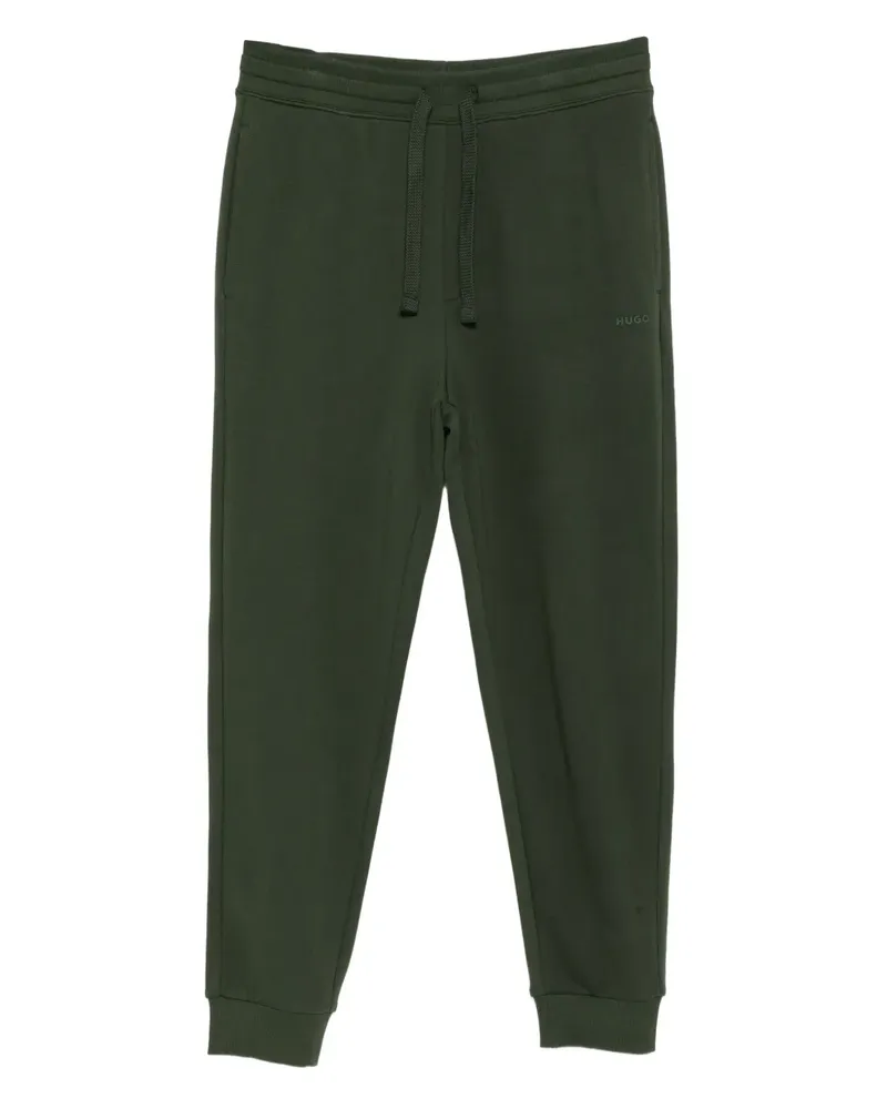 HUGO BOSS Jogginghose mit Logo-Print - Grün Grün