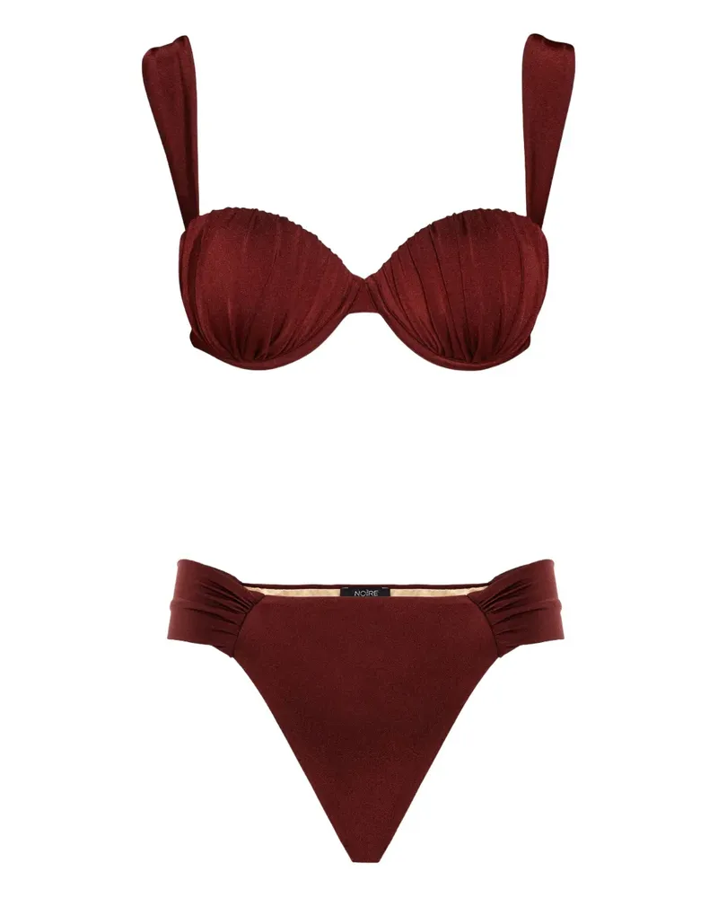 Noire Swimwear Mahogany Bikini - Rot Rot