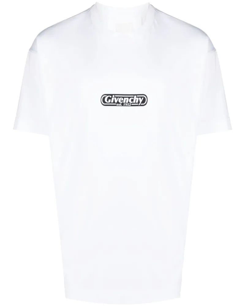 Givenchy T-Shirt mit Logo-Print - Weiß Weiß