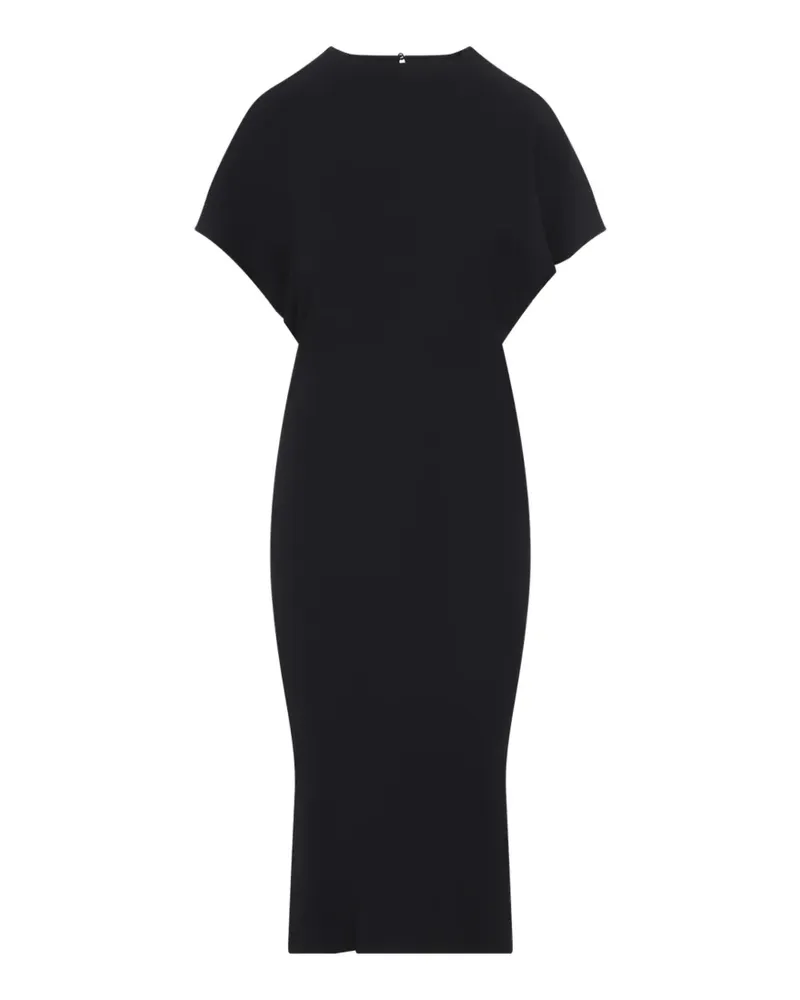 Co Midikleid mit Knoten - Schwarz Schwarz