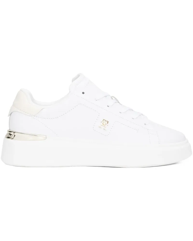 Tommy Hilfiger Court Sneakers - Weiß Weiß