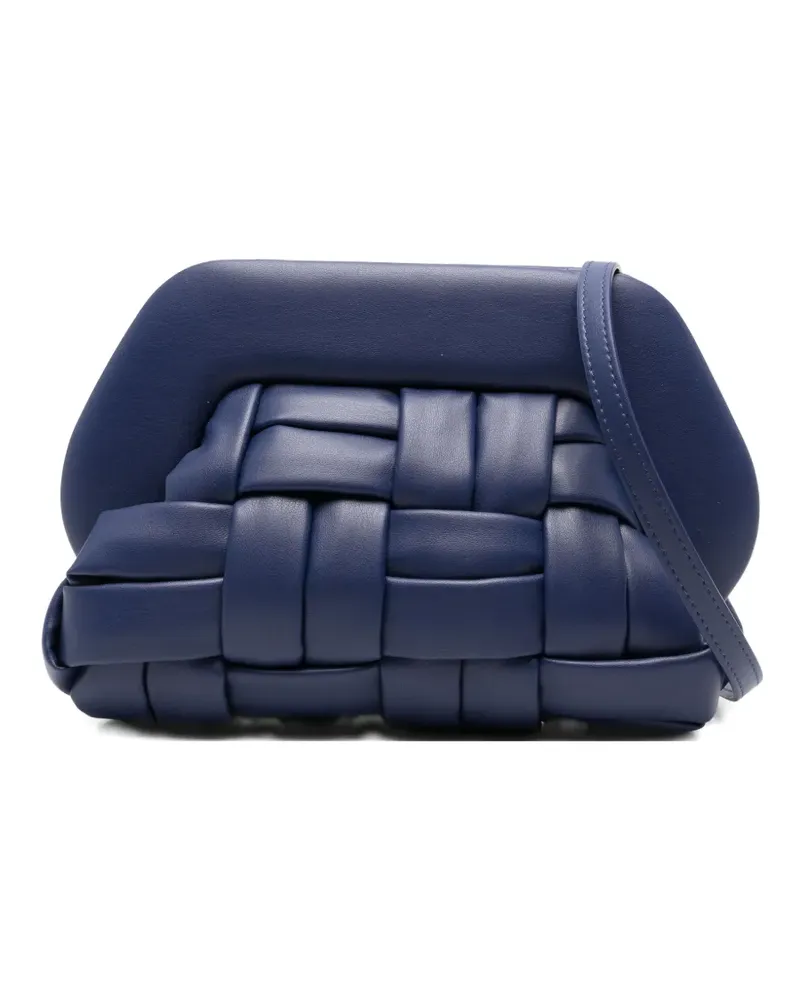 THEMOIRÈ Clutch mit Clipverschluss - Blau Blau