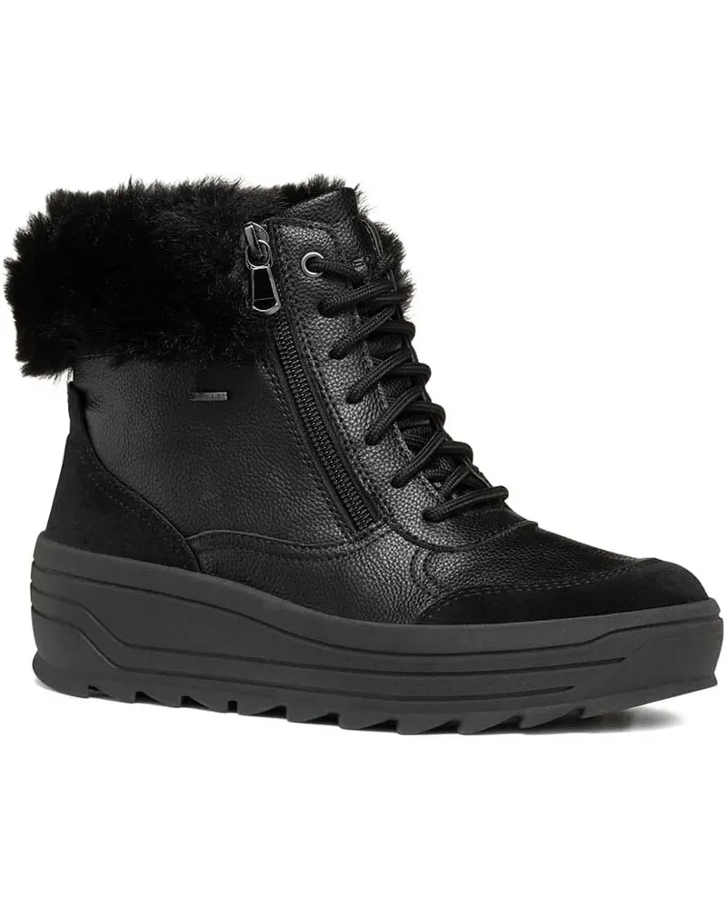 Geox Milleny Abx Stiefel - Schwarz Schwarz