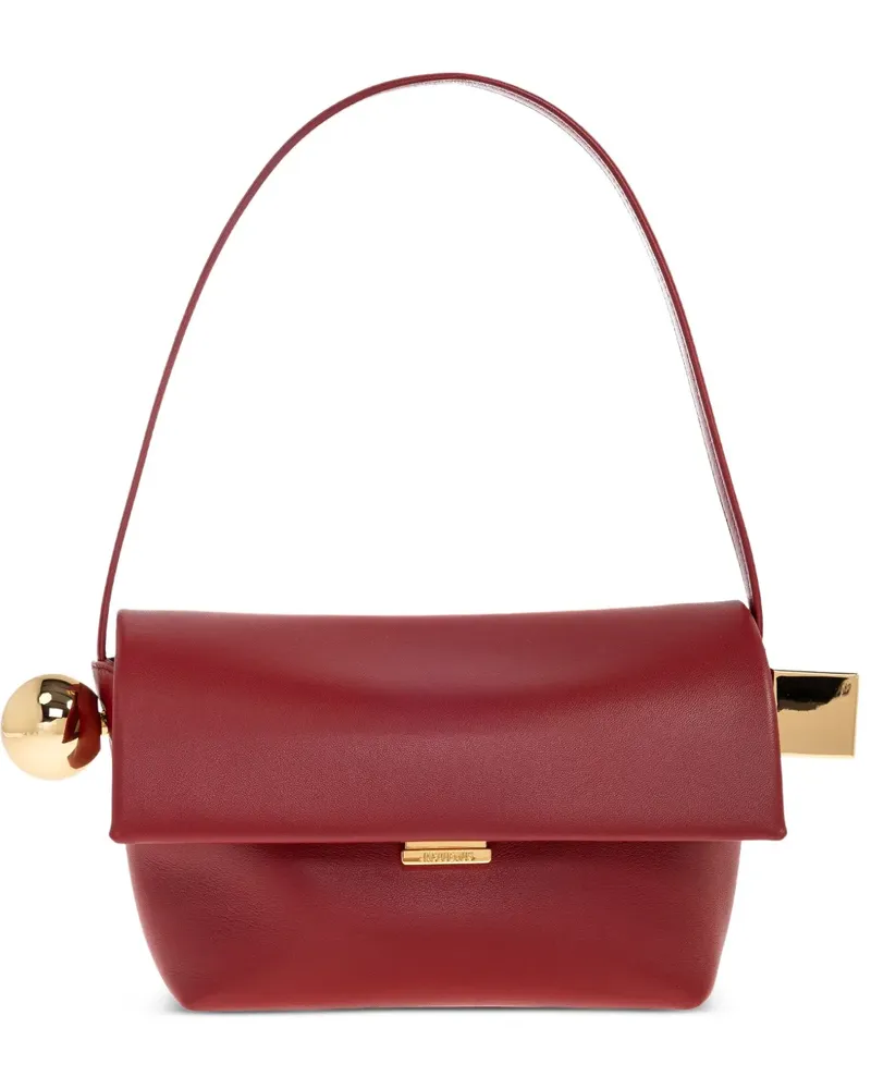 Jacquemus Kleine Le Rond Carré Schultertasche - Rot Rot