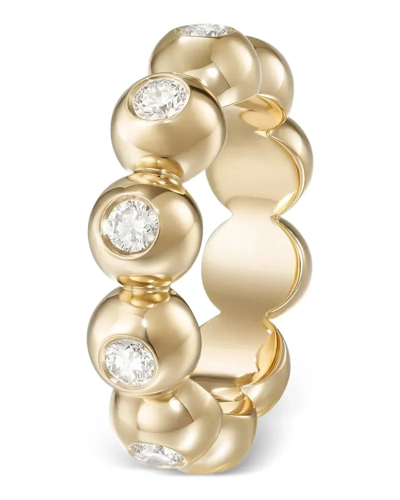 Melissa Kaye Großer 18kt Audrey Eternity Band Gelbgoldring Gold