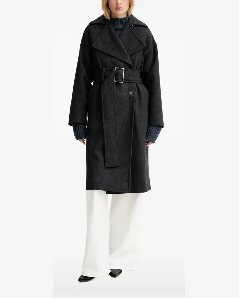 IRO Mealia belted coat - Grau Grau