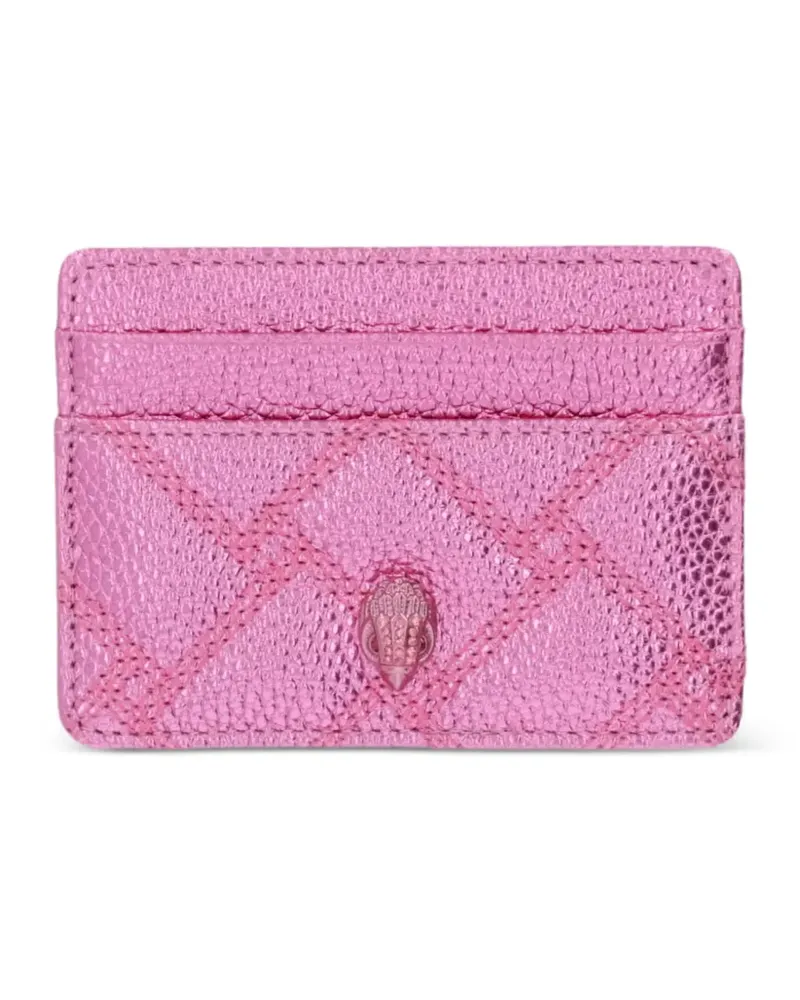 Kurt Geiger quilted metallic cardholder - Rosa Rosa
