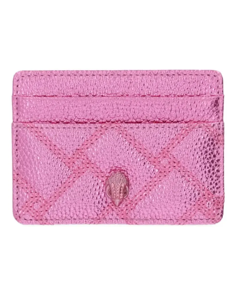 Kurt Geiger quilted metallic cardholder - Rosa Rosa