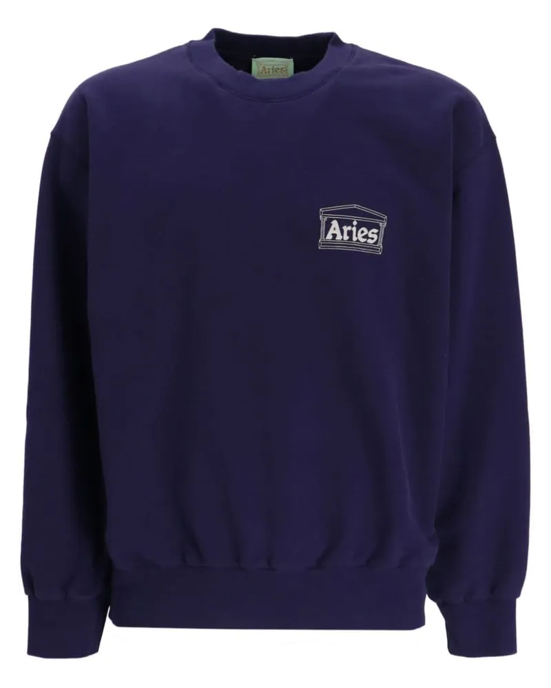 Aries Mini Temple Sweatshirt Blau