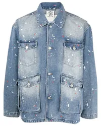 Billionaire Boys Club Jungle Fatigue Jeansjacke Blau