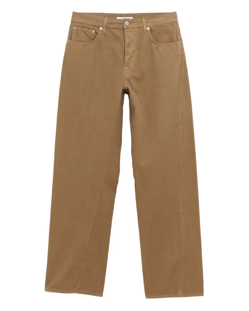 Sunflower Straight-Leg-Hose aus Cord - Nude Nude