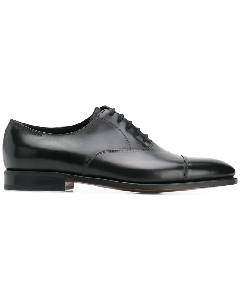 John Lobb City II' Oxford-Schuhe - Schwarz Schwarz