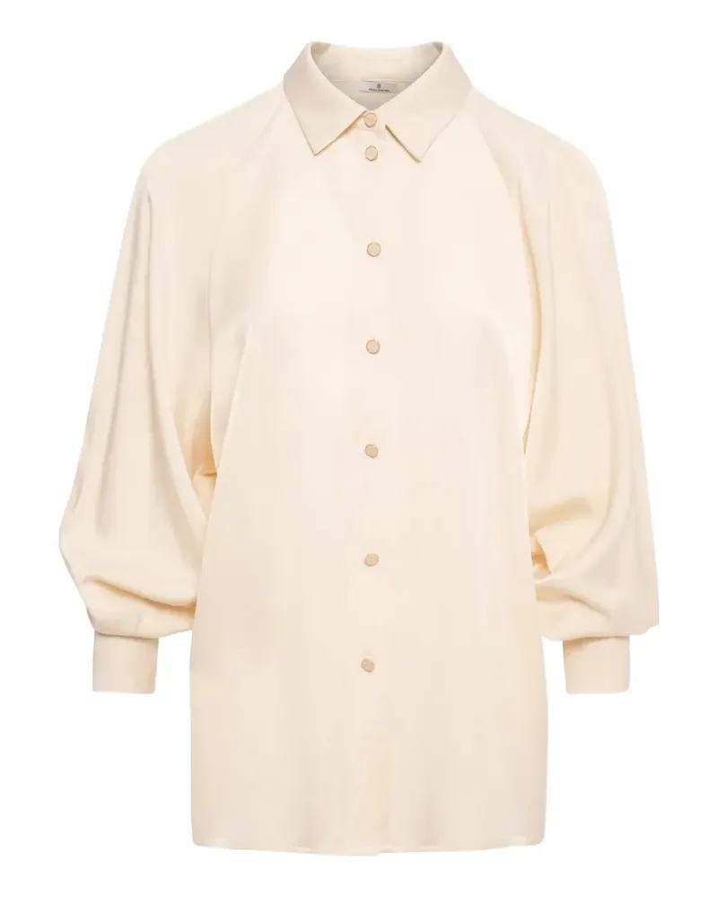 Fracomina flare-sleeve shirt - Nude Nude
