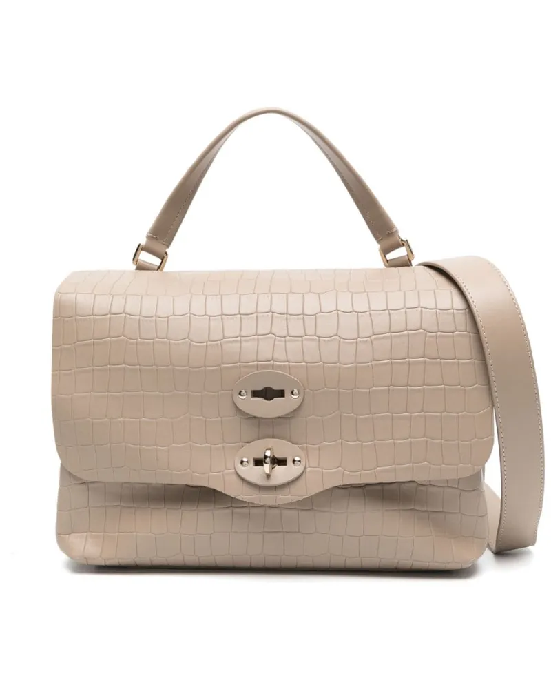 Zanellato Postina Cayman Handtasche Nude