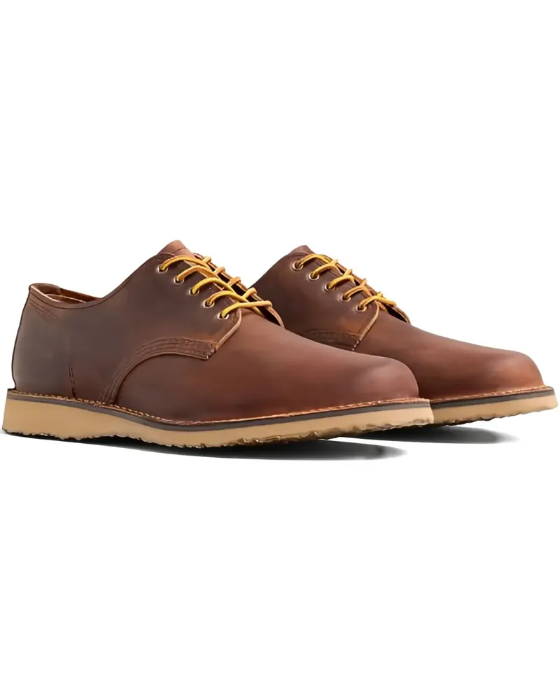 Red Wing Shoes Weekender "Copper Rough & Tough - Brown" Oxford-Schuhe - Braun Braun