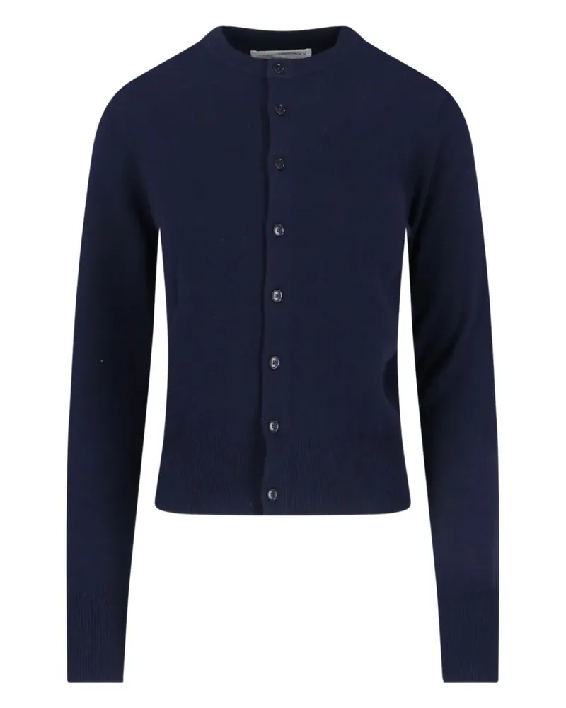extreme cashmere Geknöpfter Cardigan - Blau Blau