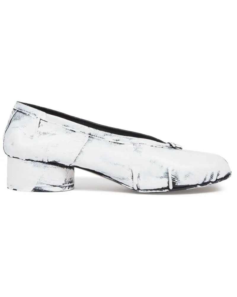 Maison Margiela Tabi New Ballerinas 30mm - Weiß Weiß