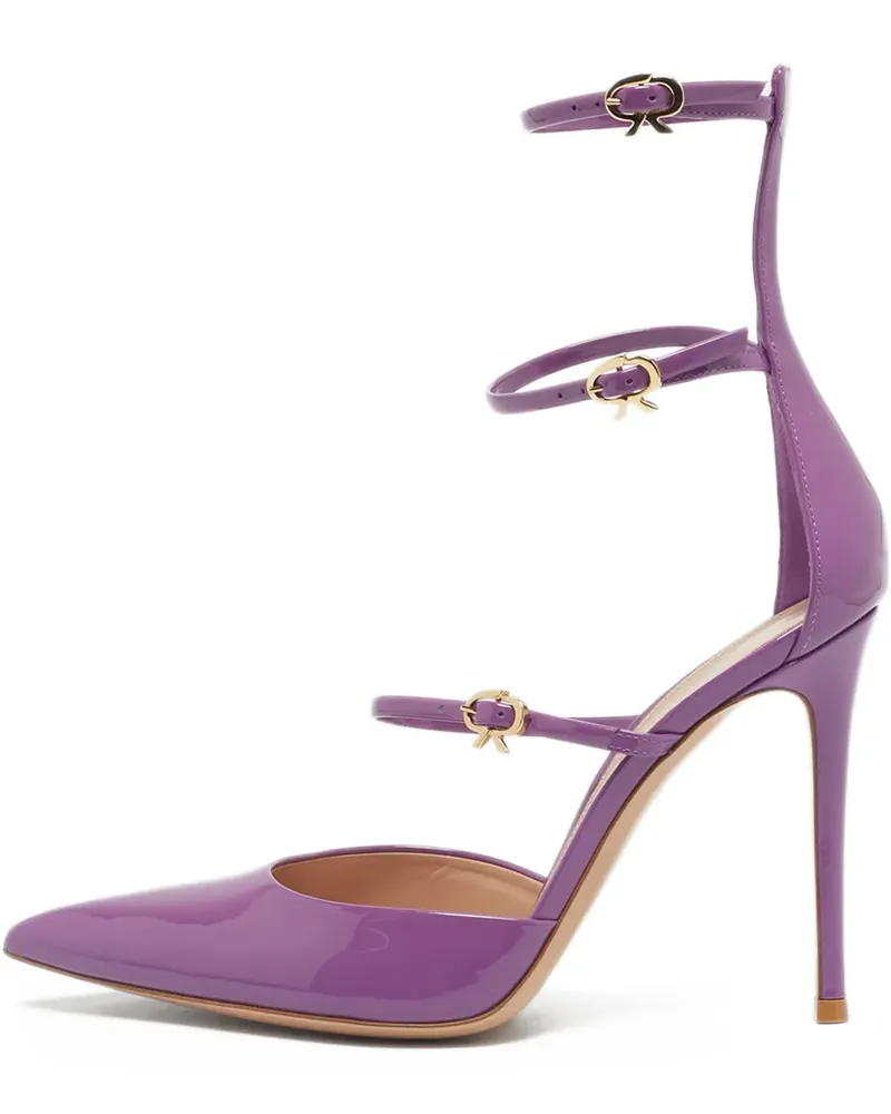 Gianvito Rossi Pumps mit spitzer Kappe - Violett Violett