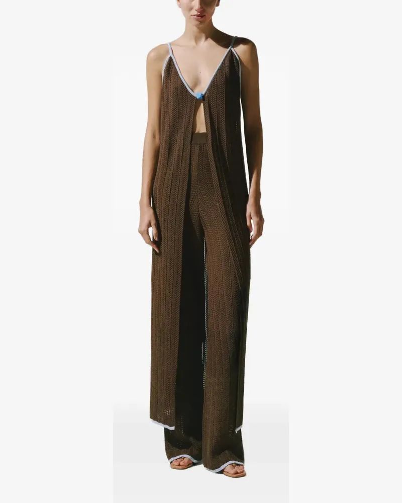 Baobab Collection Clarissa Hose im Strick-Look - Braun Braun