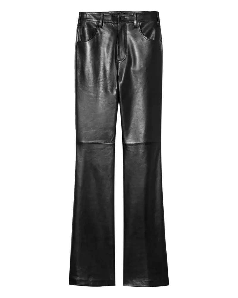 Nili Lotan Joan leather trousers - Schwarz Schwarz