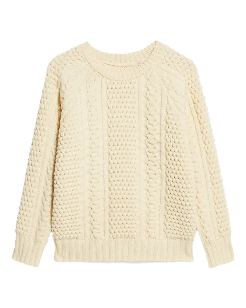 Fortela Aston cable knit sweater - Nude Nude