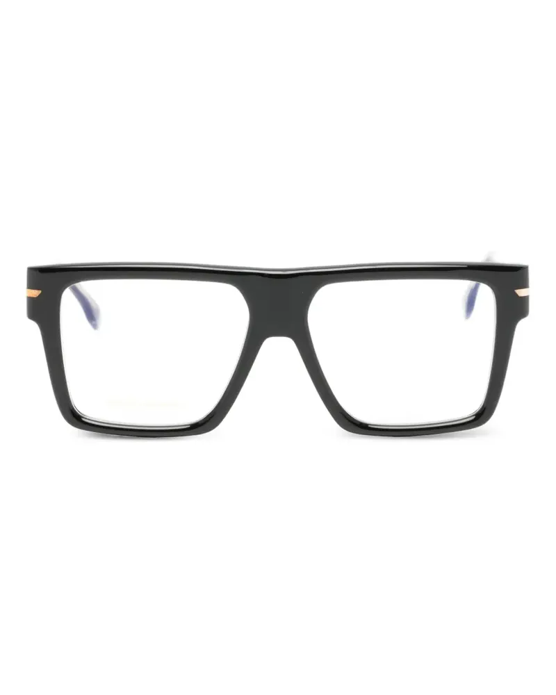 Victoria Beckham Brille mit eckigem Gestell - Schwarz Schwarz