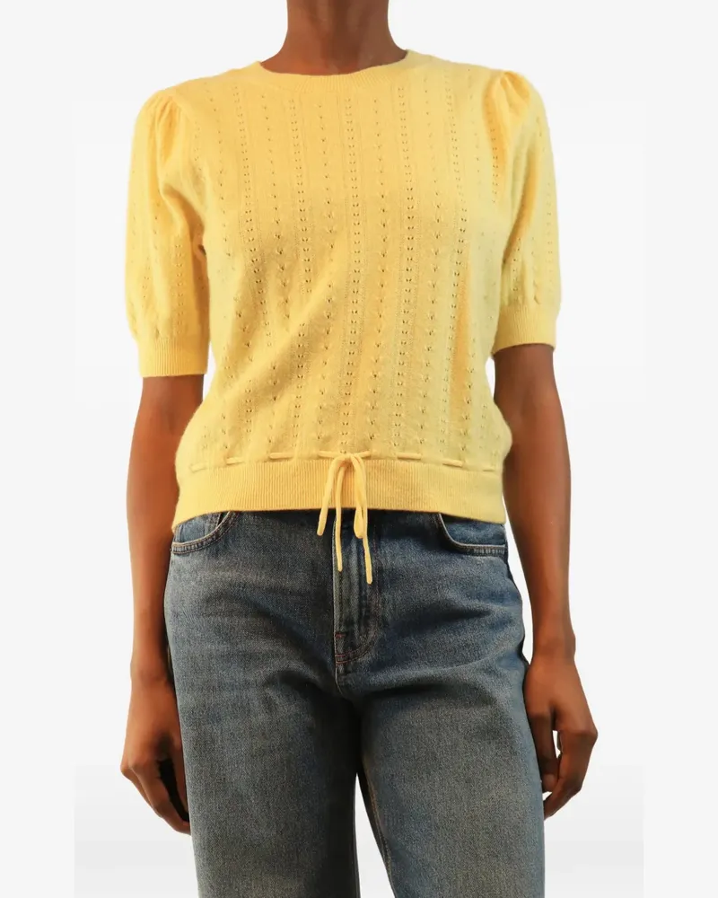 Frame Denim Charm cashmere sweater - Gelb Gelb