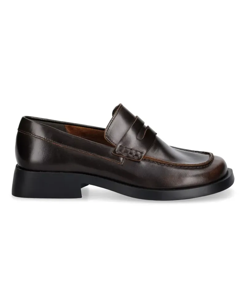 Camper Donna Loafer aus Leder - Braun Braun