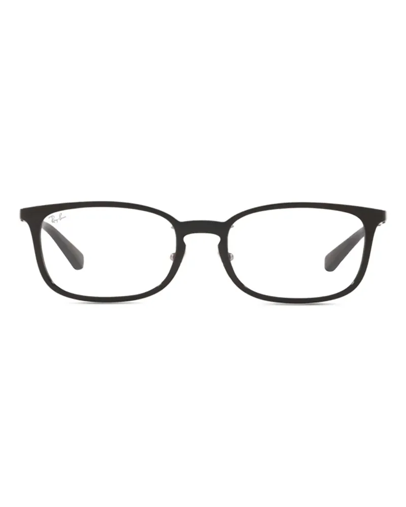 Ray Ban RX7182D Brille mit eckigem Gestell - Schwarz Schwarz