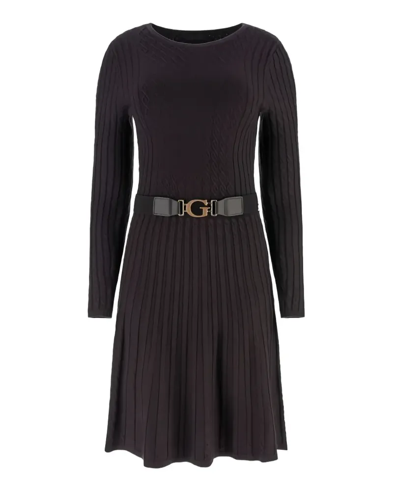 Guess Mini-Hemdkleid mit Gürtel - Braun Braun