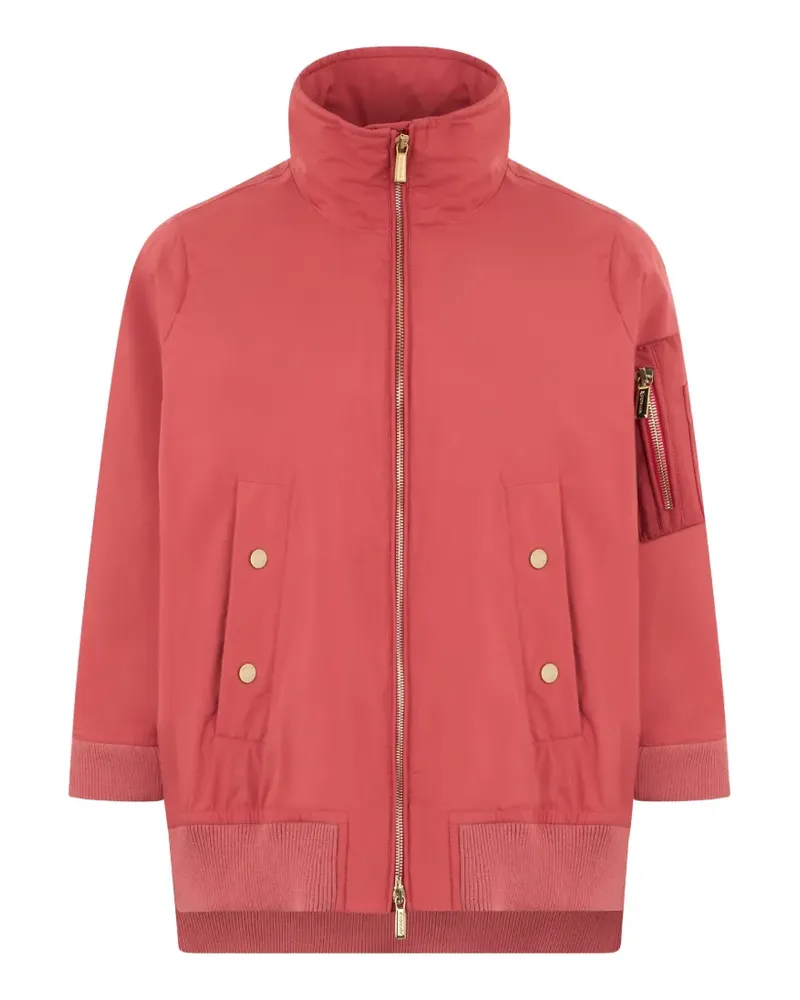 MOORER Olli-STP Jacke mit Stehkragen - Rot Rot