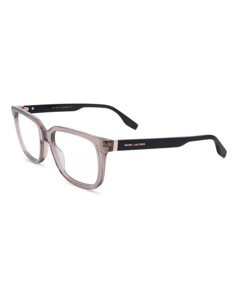 Marc Jacobs Brille mit eckigem Gestell - Nude Nude
