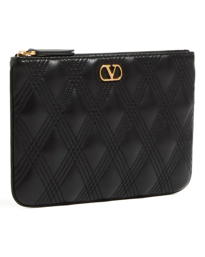 Valentino Garavani Quiltie 67 Clutch - Schwarz Schwarz