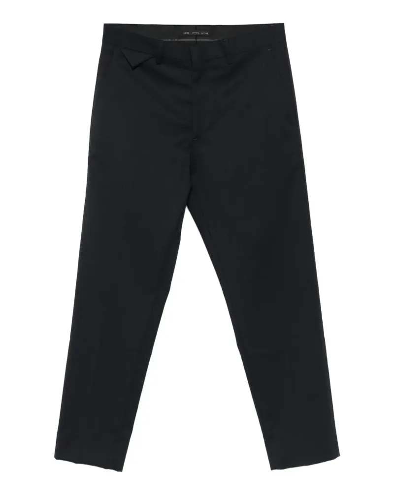Low Brand Klassische Hose mit Umschlag - Blau Blau