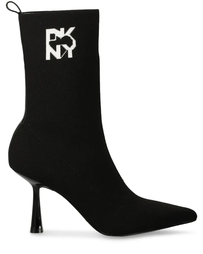 DKNY Sock Stiefel - Schwarz Schwarz