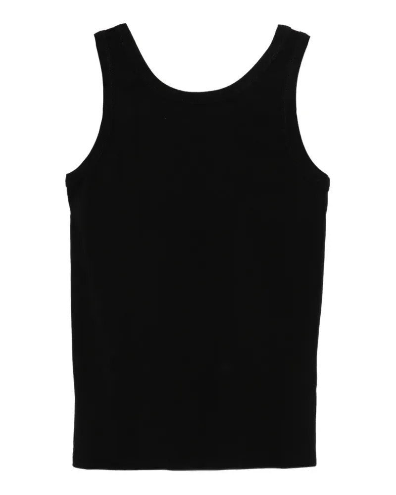 The Row Klassisches Tanktop - Schwarz Schwarz