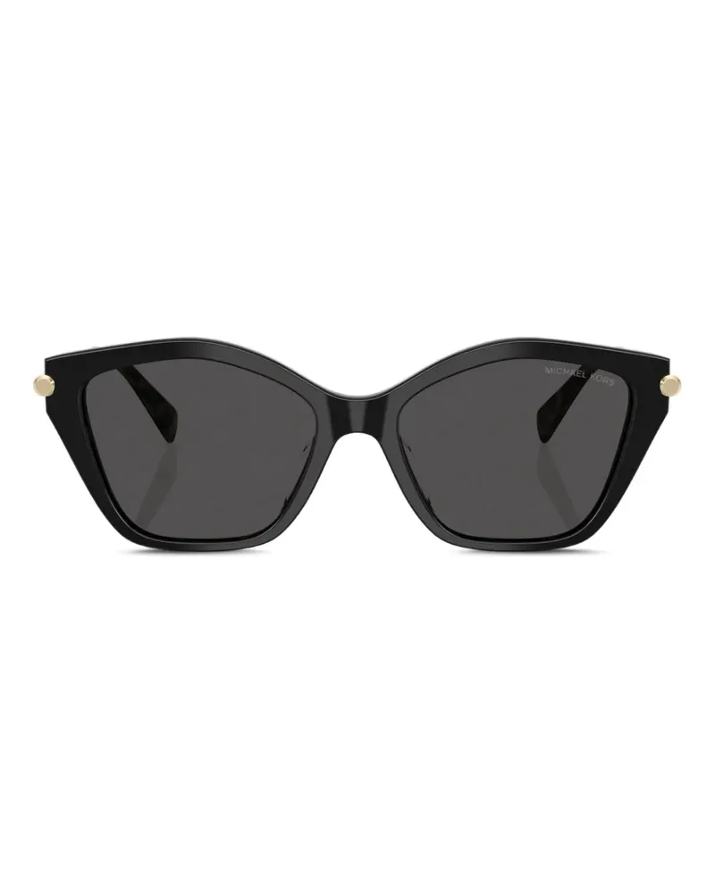 Michael Kors Sonnenbrille mit Cat-Eye-Gestell - Schwarz Schwarz