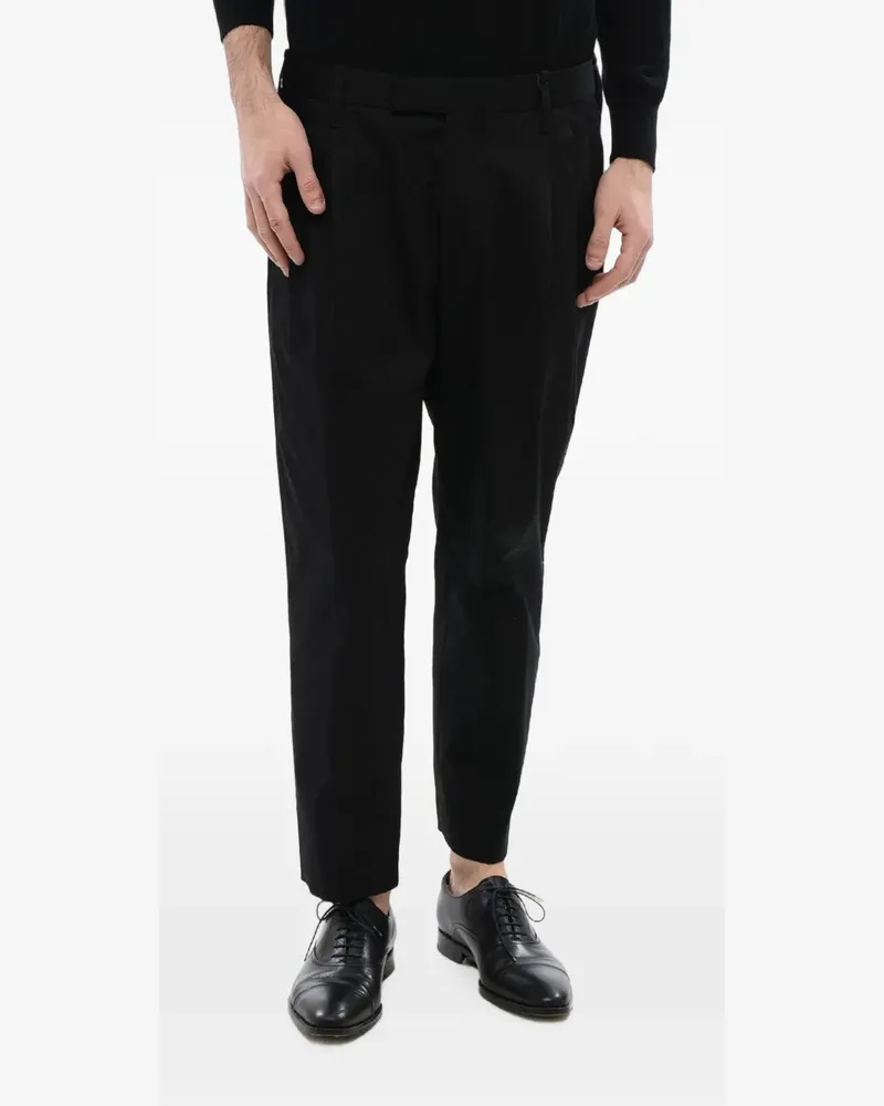 Neil Barrett Mick pleated trousers - Schwarz Schwarz