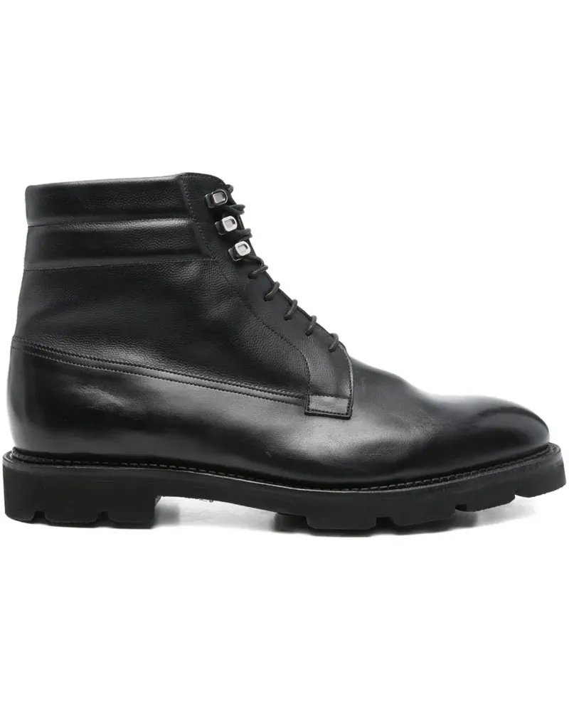 John Lobb Alder' Schnürstiefel - Schwarz Schwarz
