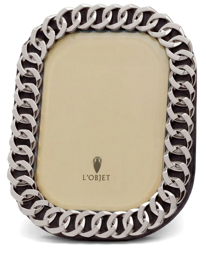 L’OBJET Cuban Link Fotorahmen (13x18cm) - Gold Gold
