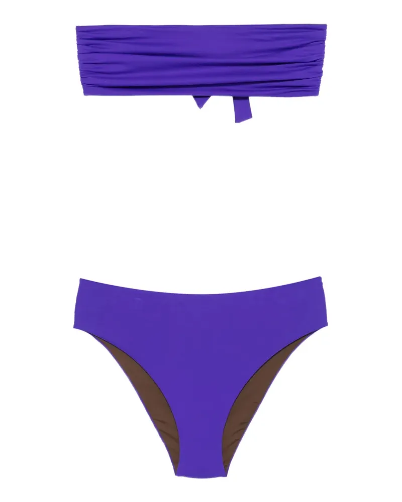 FISICO-Cristina Ferrari ruched-detail bikini - Violett Violett