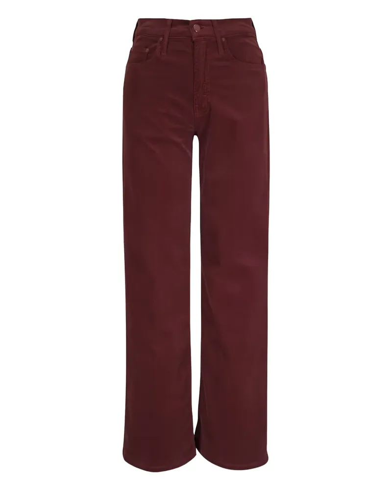 Mother Maven Jeans aus Cord - Rot Rot
