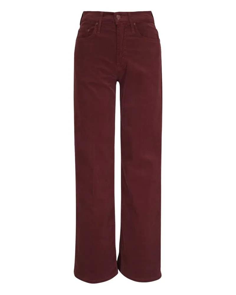 Mother Maven Jeans aus Cord - Rot Rot
