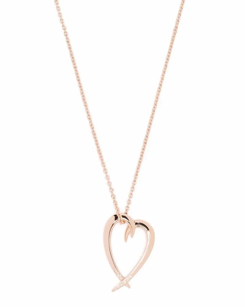 Shaun Leane Halskette mit Diamanten - Rosa Rosa
